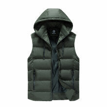 Autumn And Winter Casual Cotton Vest For Men
