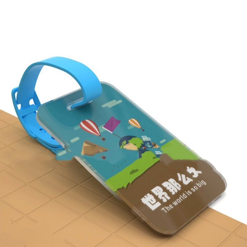 Customized Acrylic Luggage Tag Pendants