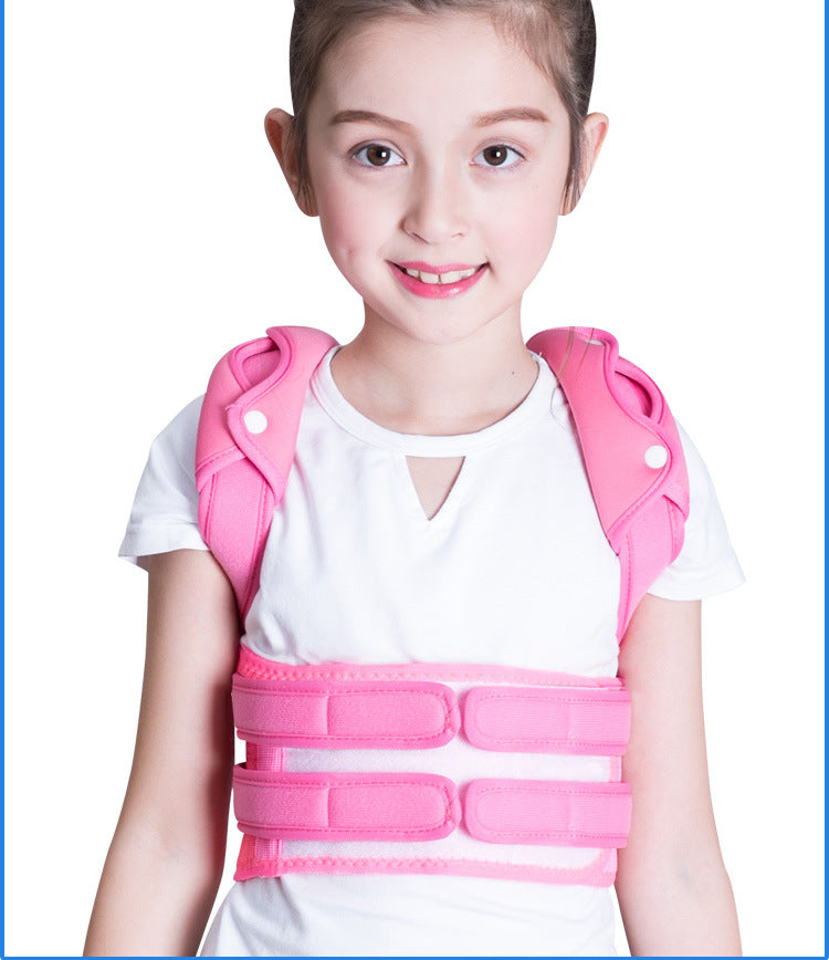 Child spine correction kyphosis correction with sitting posture corrector to correct male and female students back child posture correction belt