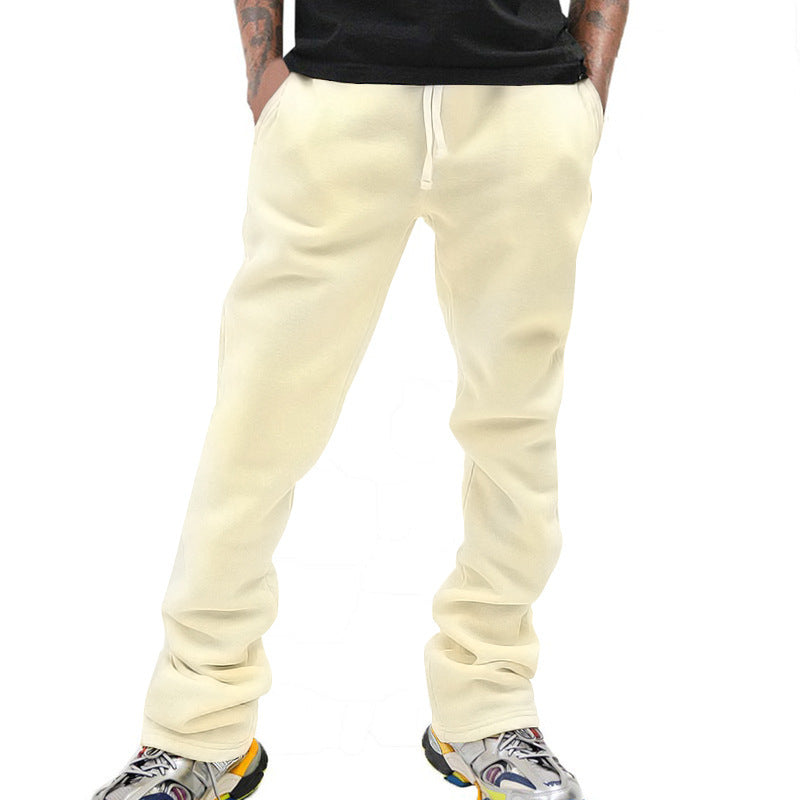 American Street Hip-hop Solid Color Vintage Men's Casual Pants