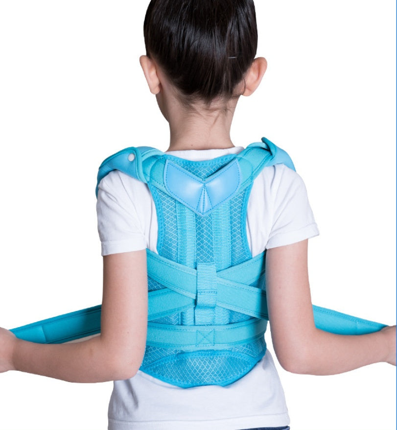 Child spine correction kyphosis correction with sitting posture corrector to correct male and female students back child posture correction belt