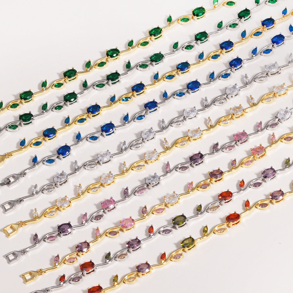 Adjustable Natural Stone Light Luxury Premium Bracelet