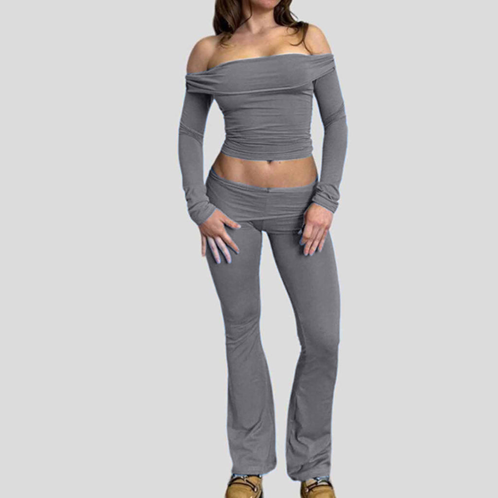 European And American Women's Two-piece Casual Suit