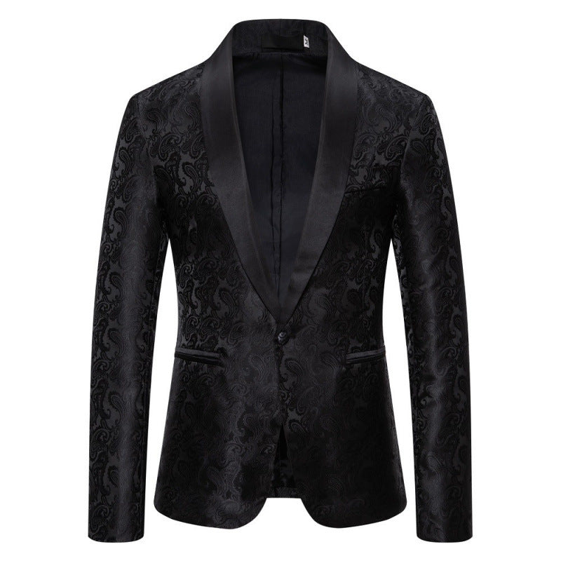 Fashion Design Formal Men's Lapel Suit Jacket