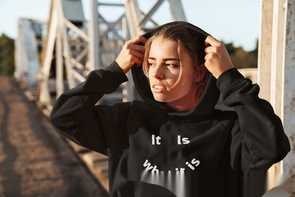 Fleece-lined Hoodie Sweater Couple's Tops Loose