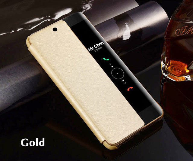Huawei rollover smart window phone case