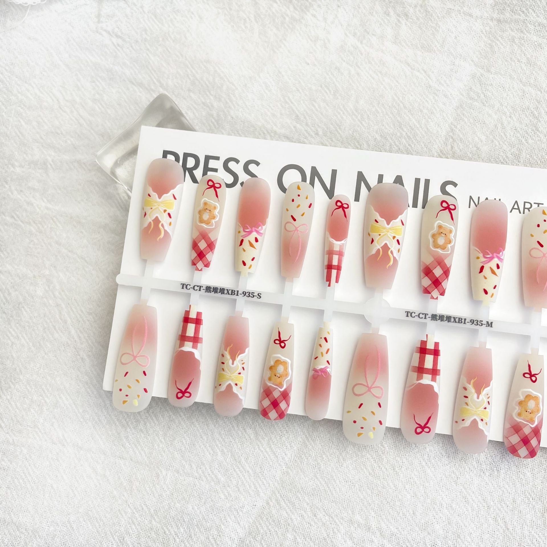 French Butterfly Bear Antique Style XINGX Wear Nail Tip