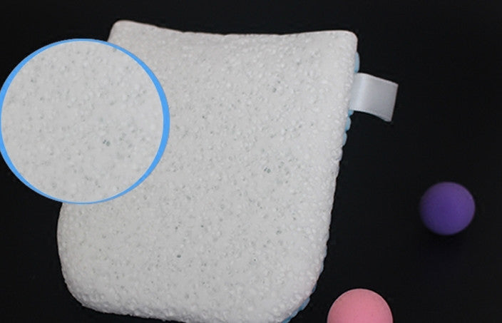 Glove-style face wash massage face delicate thickening sponge sponge dual-purpose face wash powder puff foaming face sponge