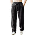 Casual Pants Men Loose Wide Leg Simple
