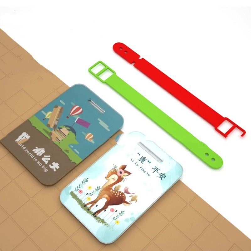 Customized Acrylic Luggage Tag Pendants