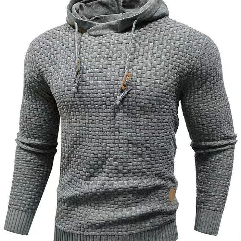 Fashion Sporty Casual New Men's Hooded Sweater Pullover