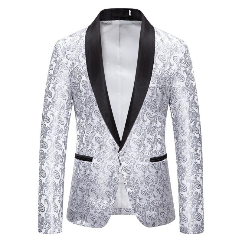 Fashion Design Formal Men's Lapel Suit Jacket