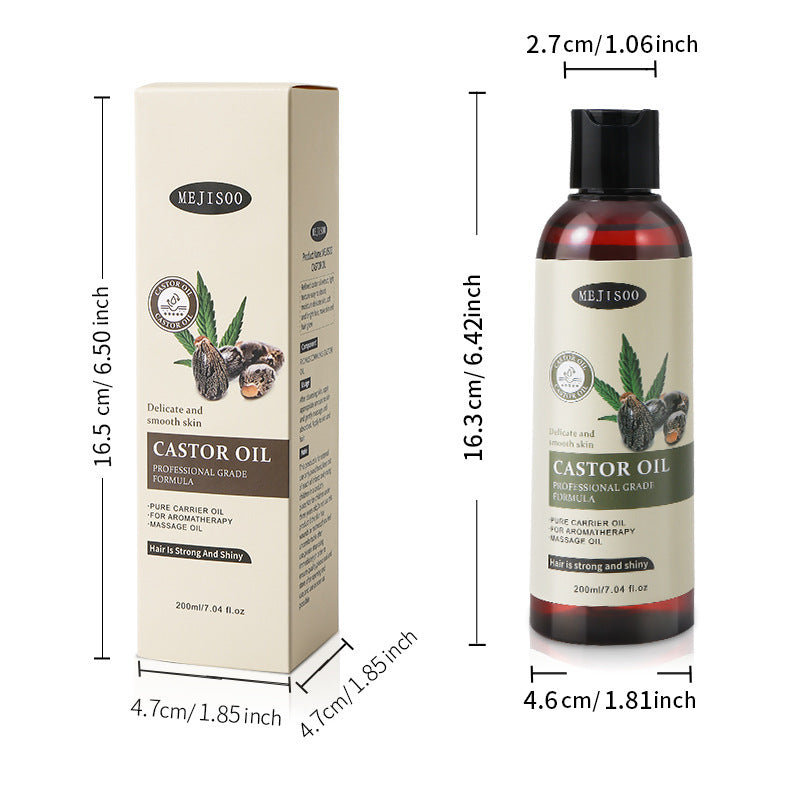 Castor Oil Plant Hair Care Essential