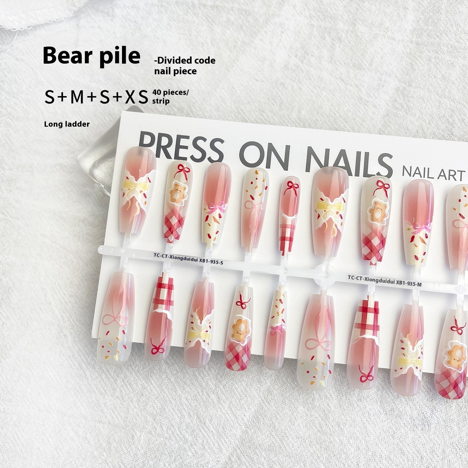 French Butterfly Bear Antique Style XINGX Wear Nail Tip
