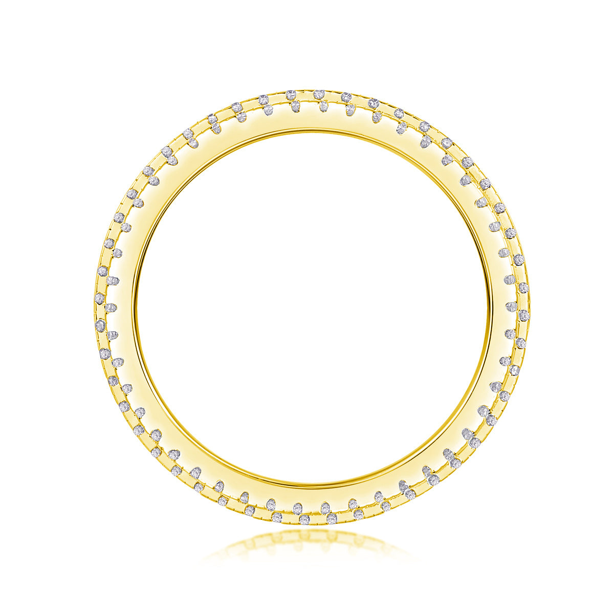 Gentle Melody - A Wedding Ring Set With Top-quality Moissanite S925 Silver And Platinum-plated Diamond Can Be Tested With A Diamond Pen. The Ring Is In Gold And Rose Gold