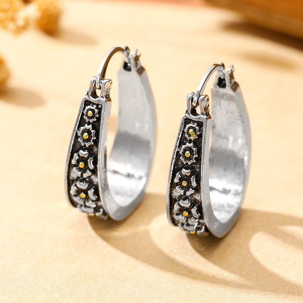 Creative Fashion Flower Earrings For Women