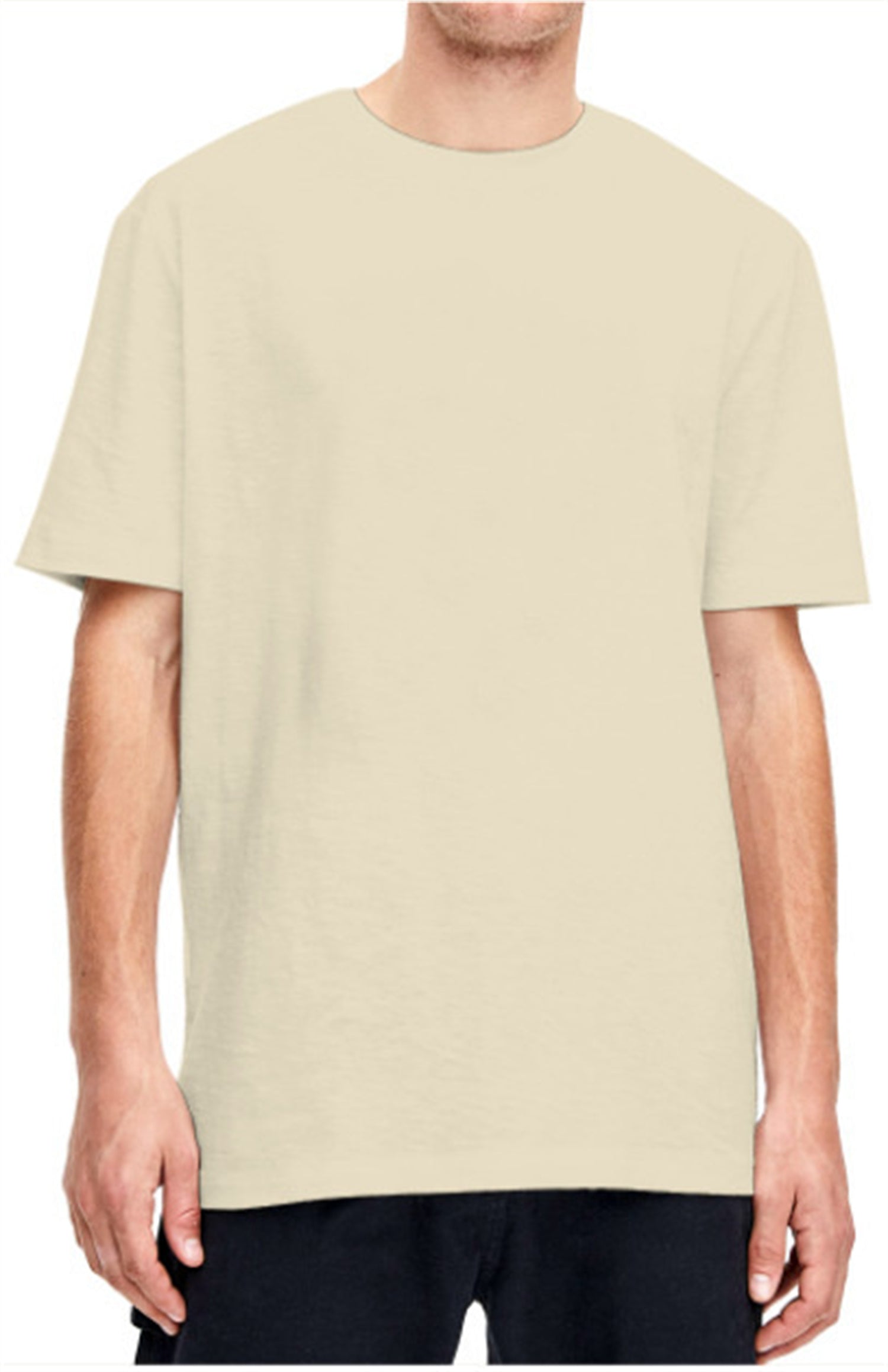 American Size Short Sleeve T-shirt Male Plus