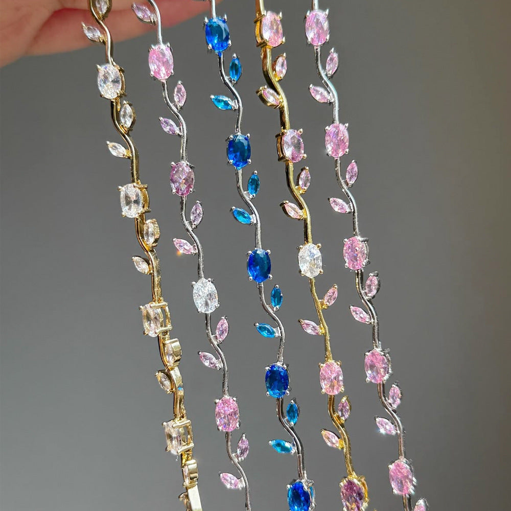 Adjustable Natural Stone Light Luxury Premium Bracelet