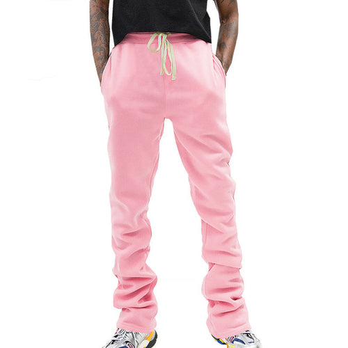 American Street Hip-hop Solid Color Vintage Men's Casual Pants