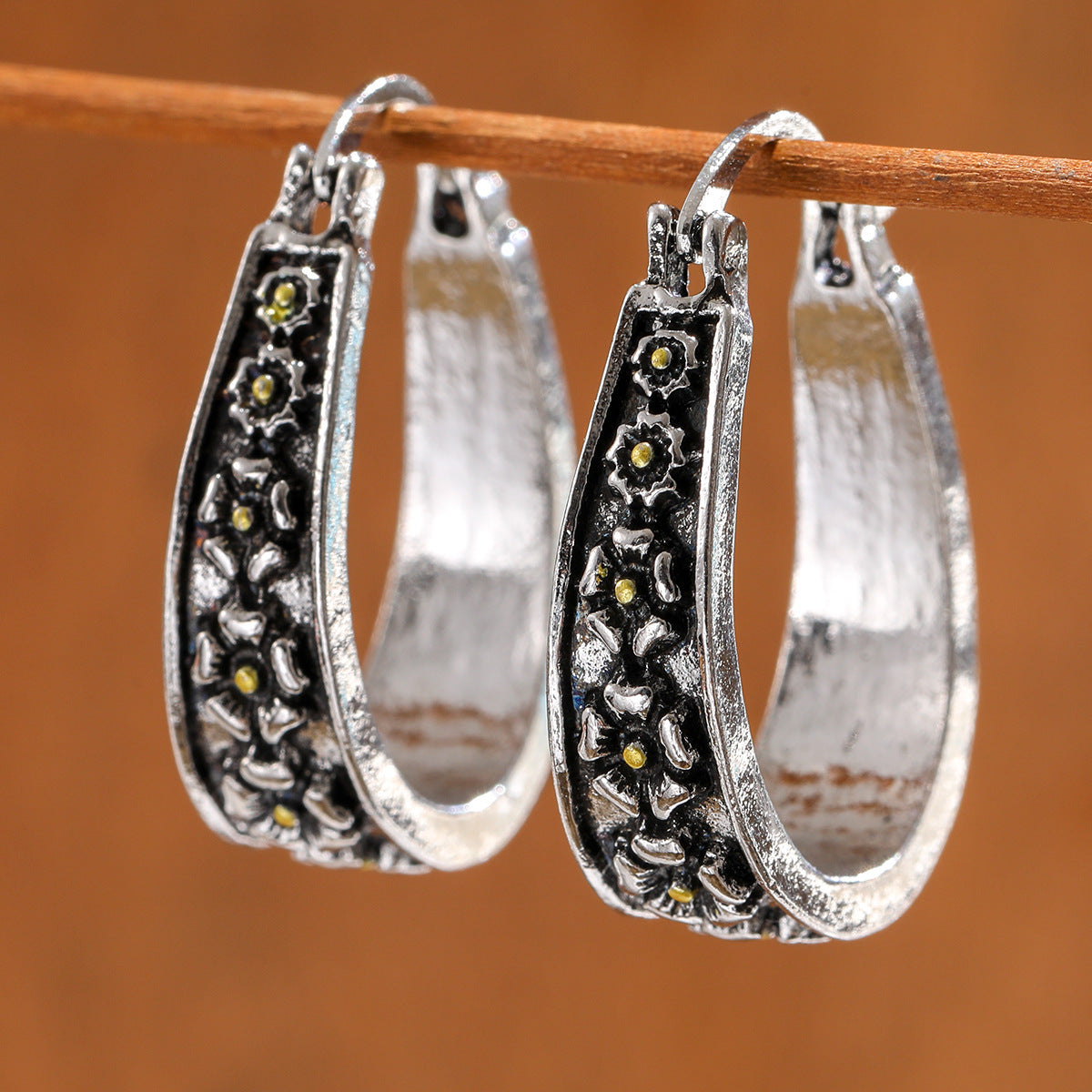 Creative Fashion Flower Earrings For Women