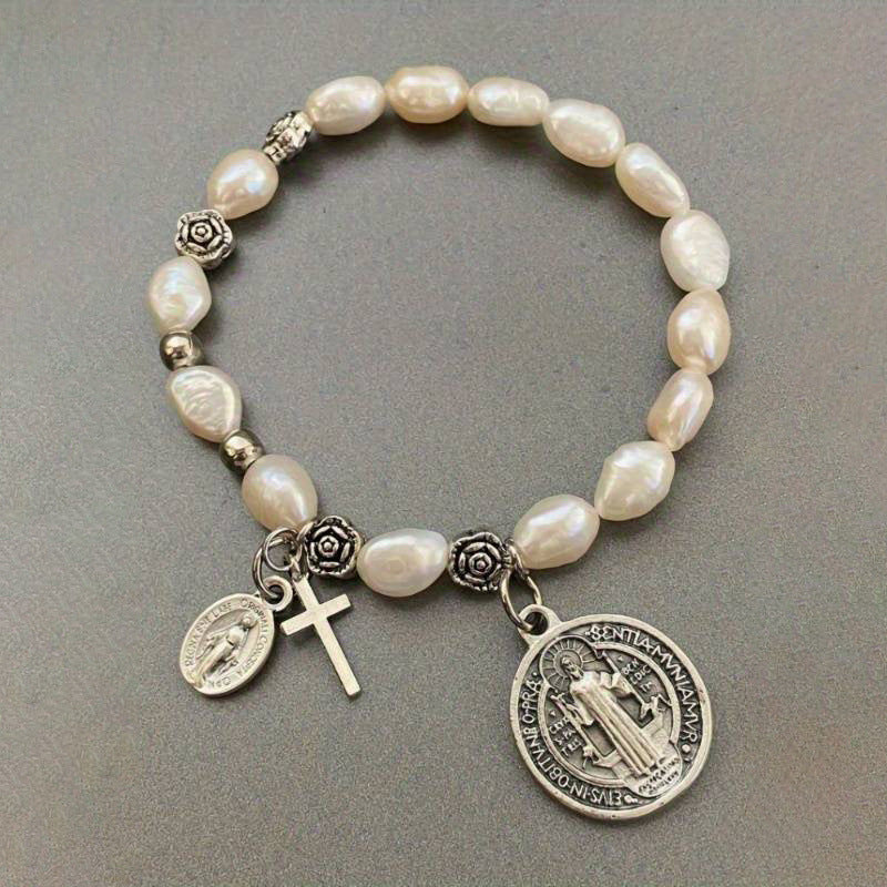 Fashion Beaded Flower Bracelet For Women