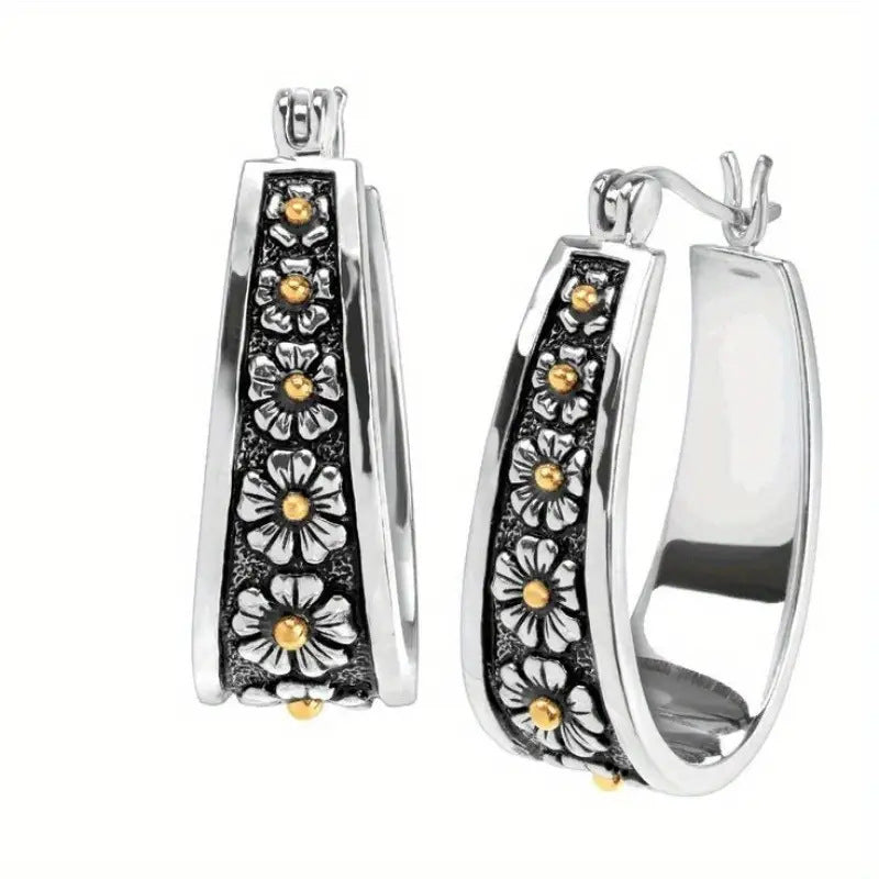 Creative Fashion Flower Earrings For Women