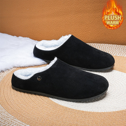 Autumn And Winter Fleece-lined Extra-thick Men's Casual Sports Shoes