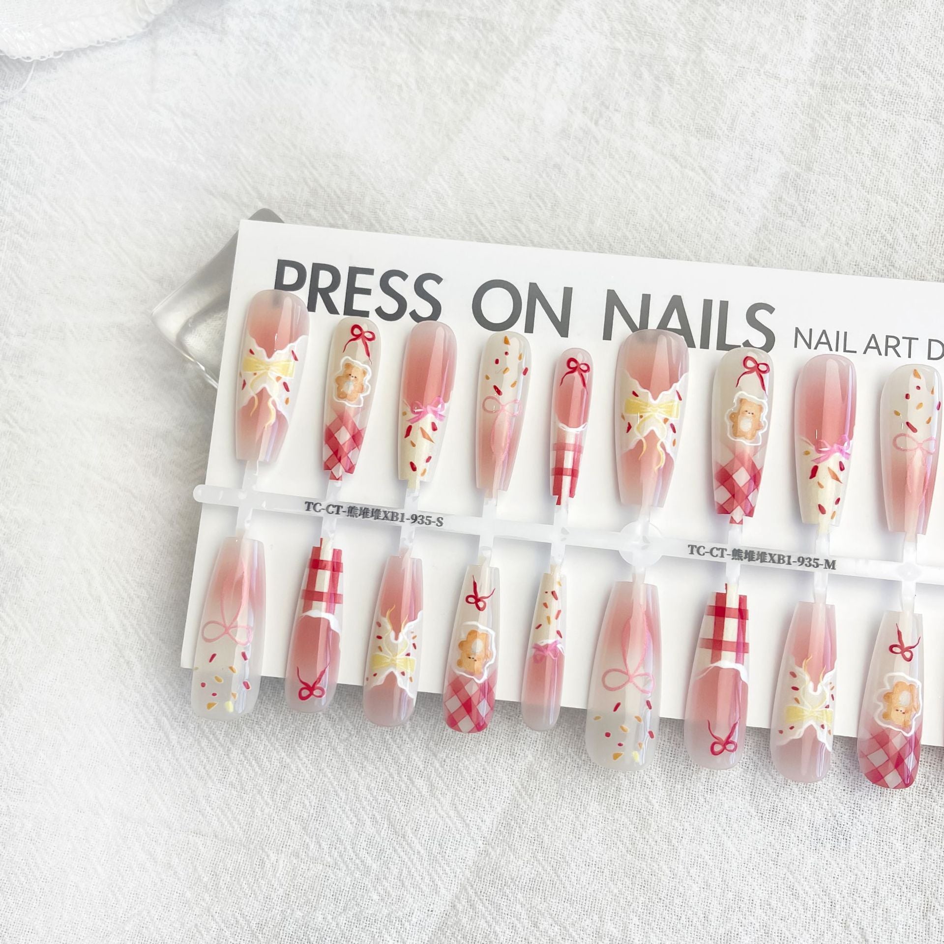 French Butterfly Bear Antique Style XINGX Wear Nail Tip