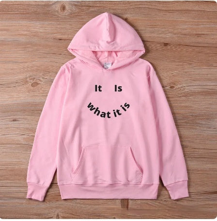 Fleece-lined Hoodie Sweater Couple's Tops Loose